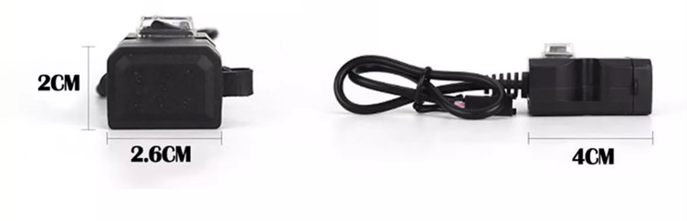 INCREIBLE CARGADOR DE MANILLAR DE MOTOCICLETA USB