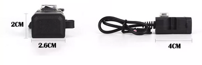 INCREIBLE CARGADOR DE MANILLAR DE MOTOCICLETA USB