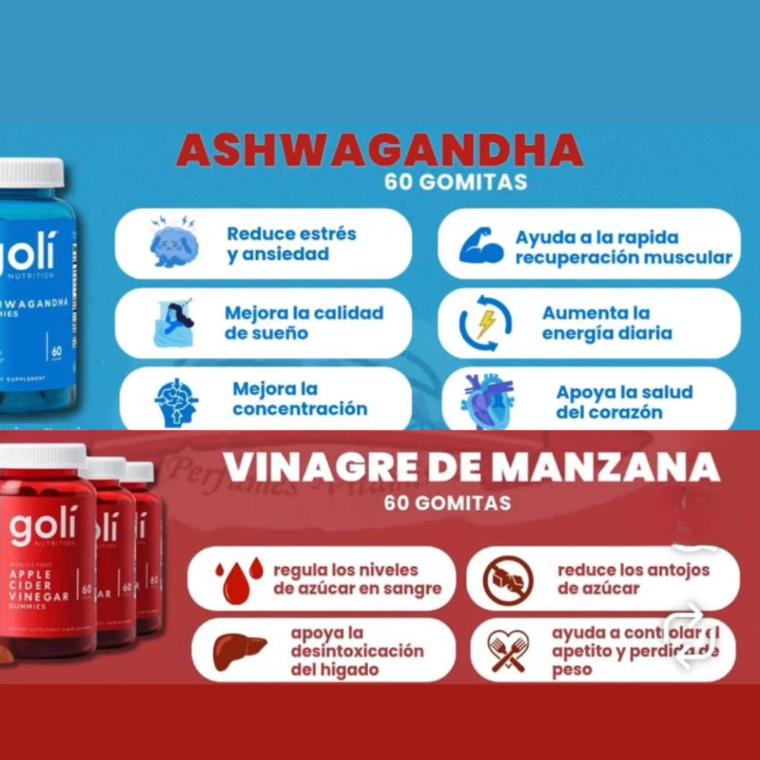 Gomas Goli™ Vinagre de Manzana