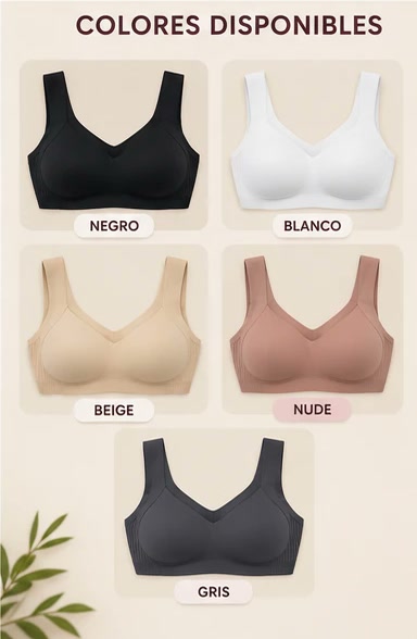 Los 5 colores disponibles