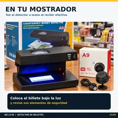 En tu mostrador: detector y cámara A9