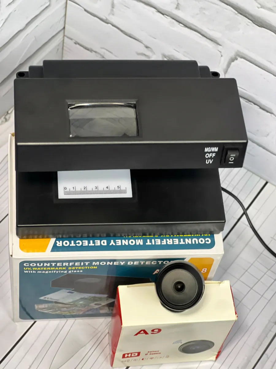 Foto real del detector AD-2138 y la cámara A9 (1)