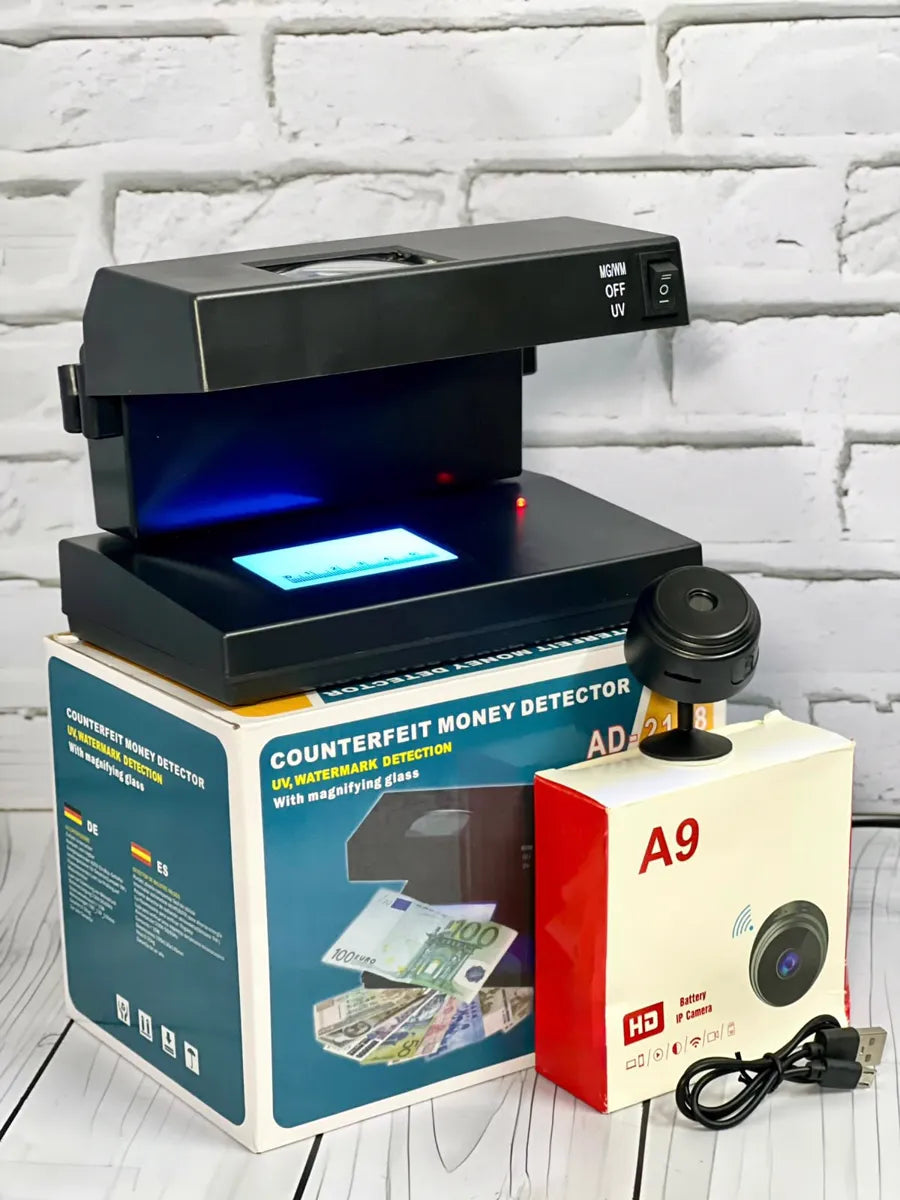 Foto real del detector AD-2138 y la cámara A9 (7)