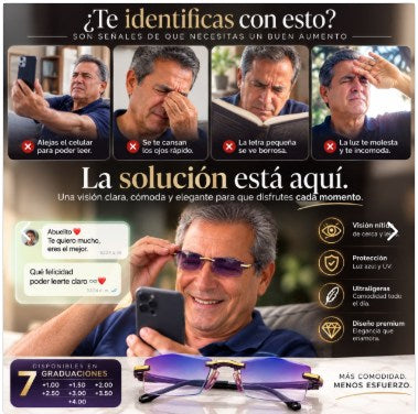 Señales de que necesitas un aumento: alejar el celular, ojos cansados, letra borrosa